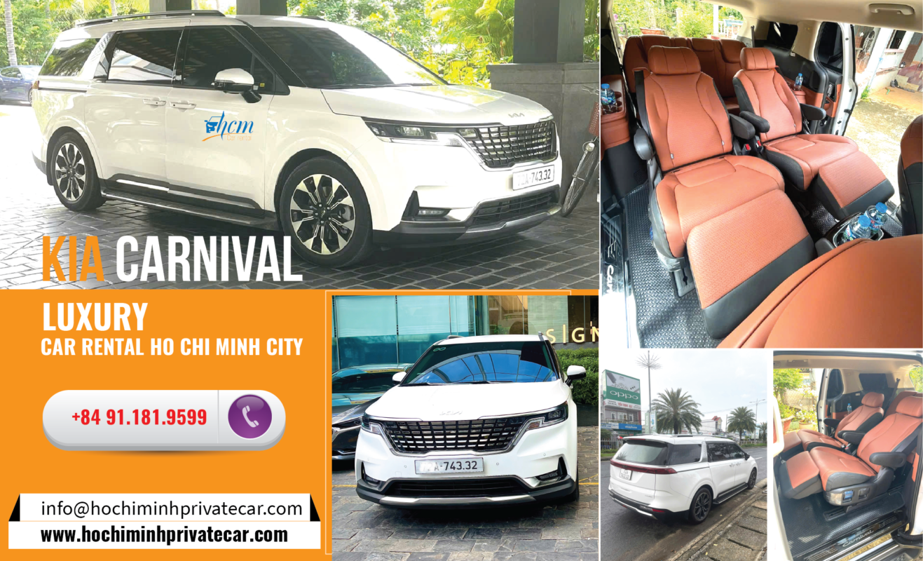 Kia Carnival Luxury Rental Ho Chi Minh City - Private Car