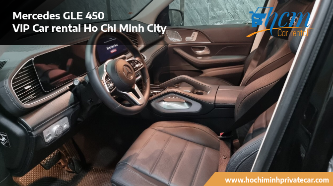 Mercedes GLE 450 Luxury Car rental Saigon