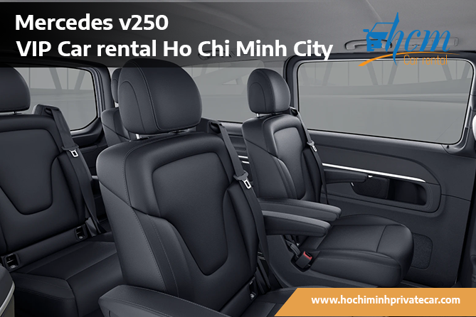 Mercedes v250 car rental Ho Chi Minh City