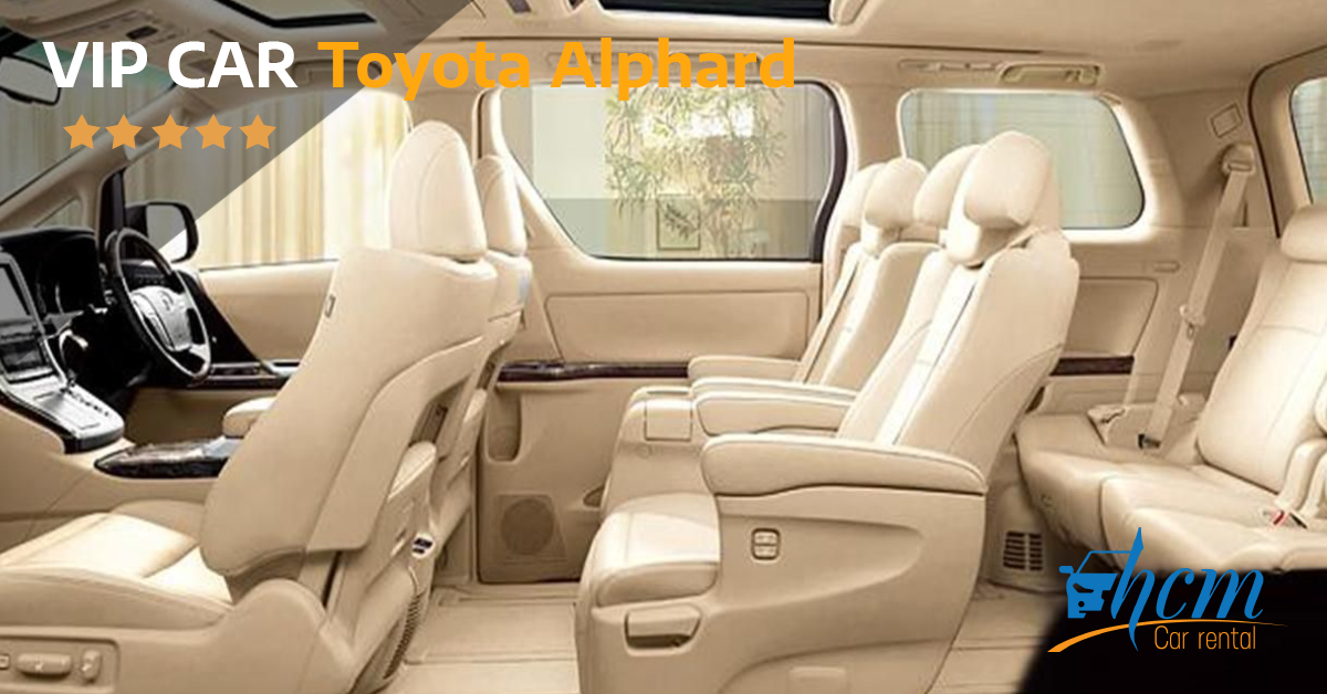 Toyota Alphard Luxury Car rental in Saigon