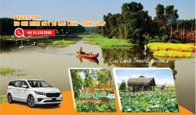 Car rental HCMC to Cao Lanh Dong Thap