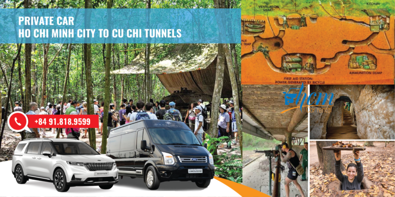 Rent a Car to Cu Chi Tunnels 1 day
